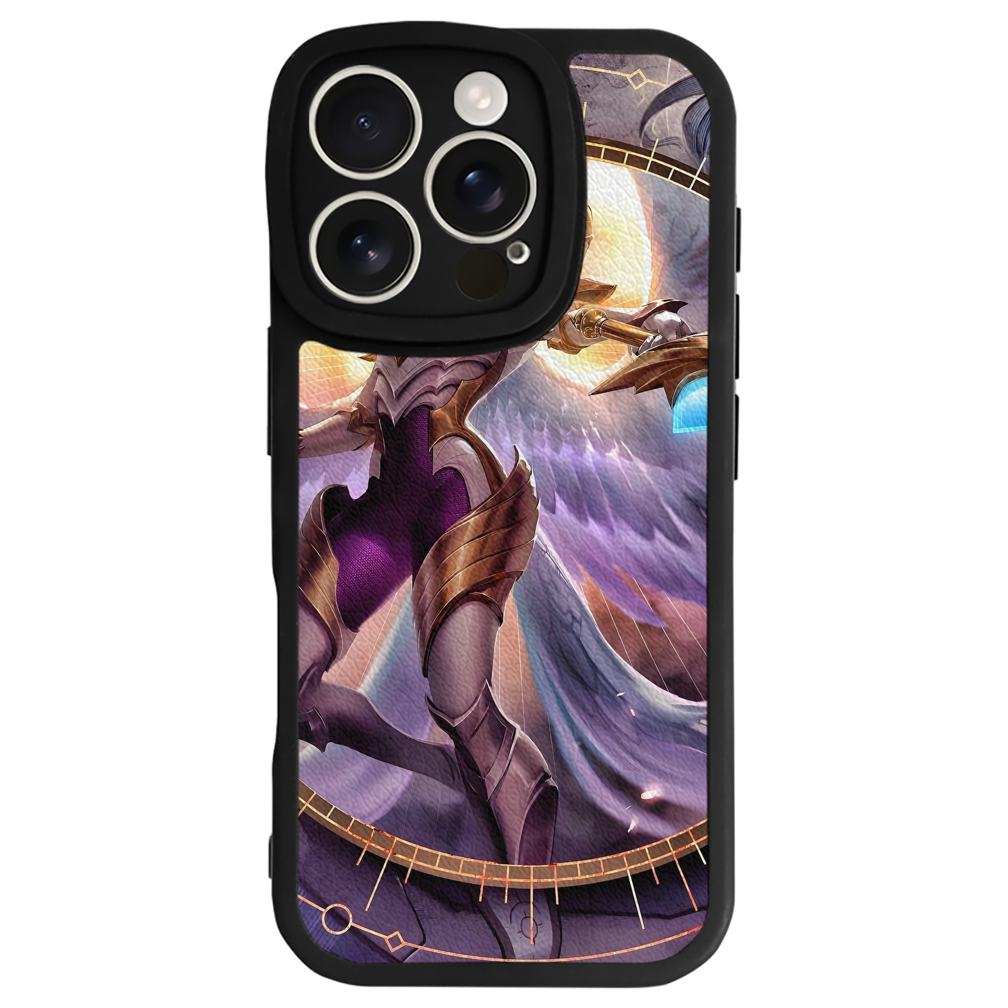リーグ・オブ・レジェンド League of Legends LOL 【iPhone 16シリーズ対応】シリコンスマホケース（レザー調） 材質：シリコン